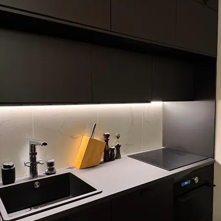 Stylish Penthouse Studio, With Cozy Balcony