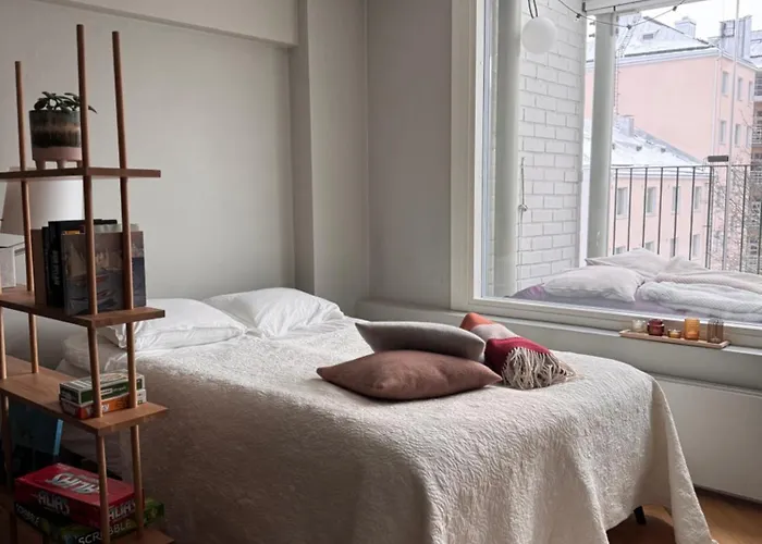 Stylish Penthouse Studio, With Cozy Balcony * 赫尔辛基